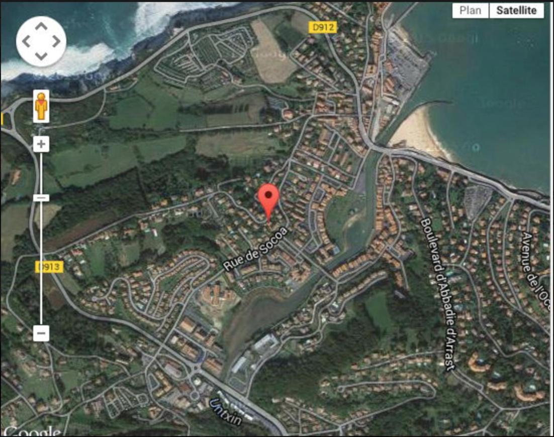 Calicho Bed and Breakfast Urrugne Exteriör bild